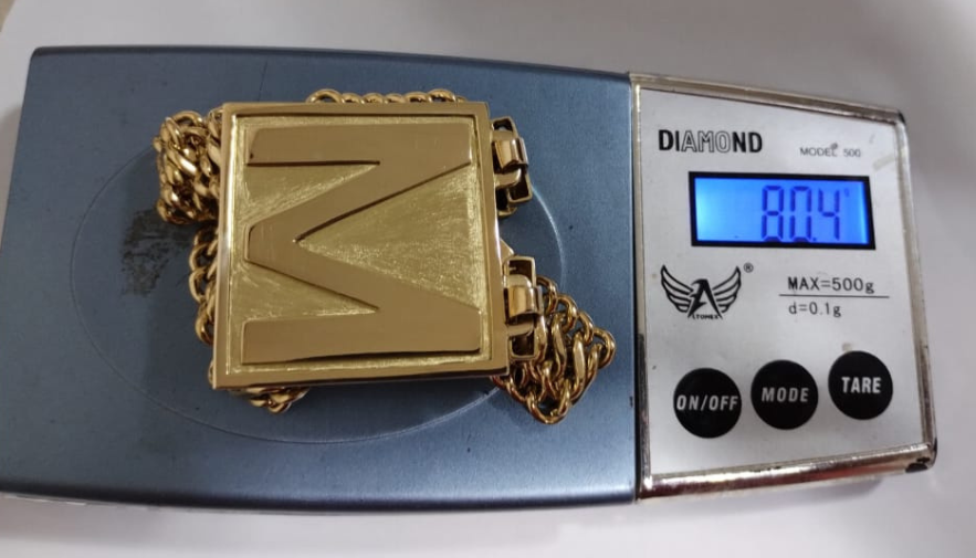 Corrente-de-Ouro-pesando-804-gramas-avaliada-em-R-65-mil-reais Quadrilha suspeita de roubar joias em Pedro Afonso é alvo de operação policial